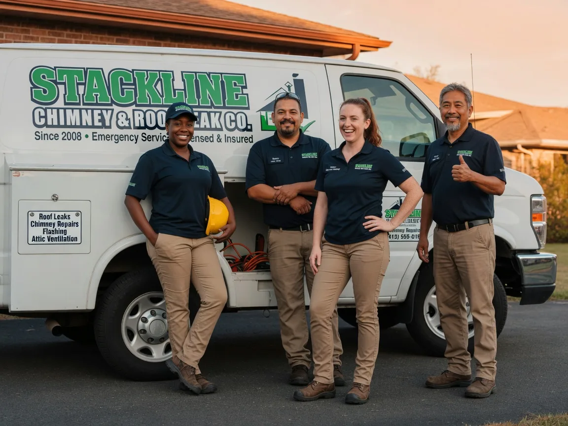 Chimney flashing repair company in Cable, OH